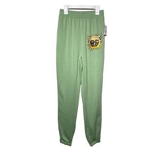 Sublime Junior Teens Green Sweatpants Joggers Size XS NWT